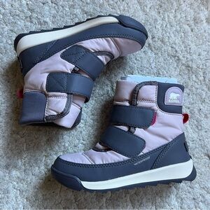 Sorel: Children's NIB Whitney II Strap Waterproof Snow Boots Size 12